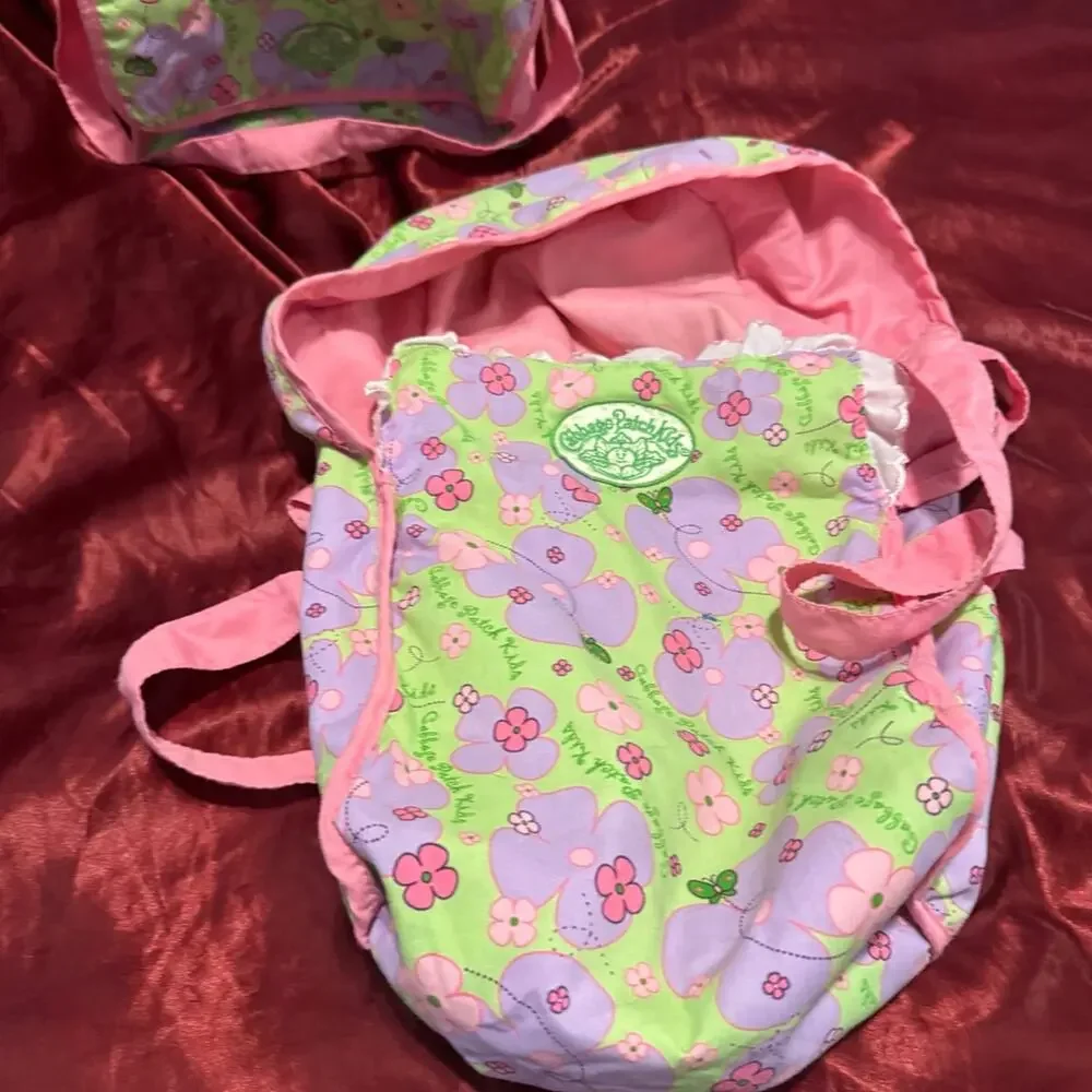 Cabbage patch diaper and carrier